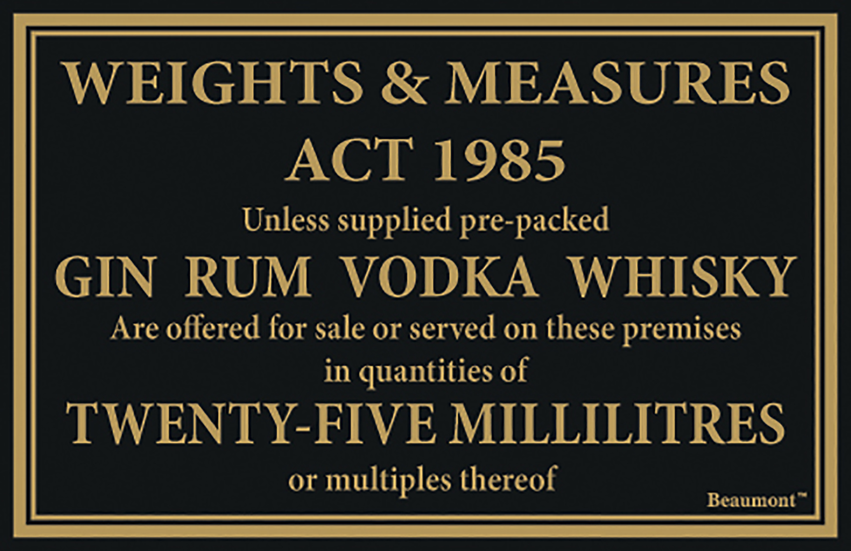 LAW SIGN SPIRITS 25ML