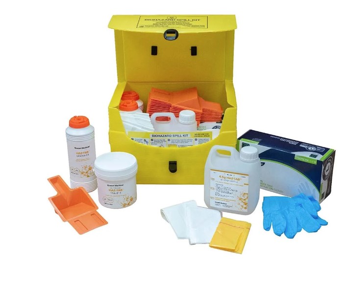 Biohazard Spill Kit Midi 10 Spills Per Pack
