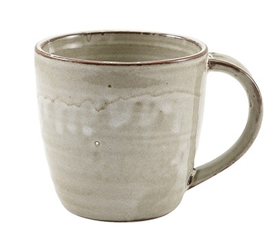 Terra Porcelain Grey Mug 30cl/10.5oz PK 6