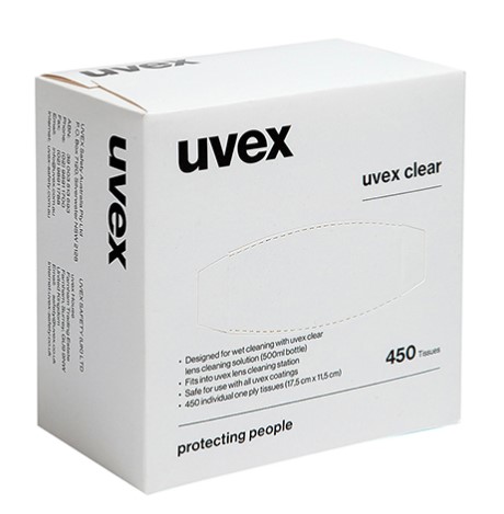 Uvex Cleaning Tissues PK 450