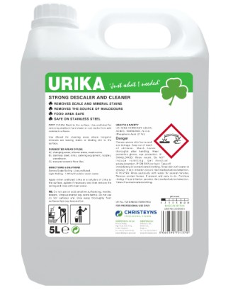 URIKA Descaler and Cleaning Detergent 5 Litre