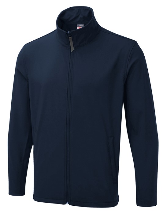UXX10 NAVY XL PRINTABLE SOFT SHELL JACKET