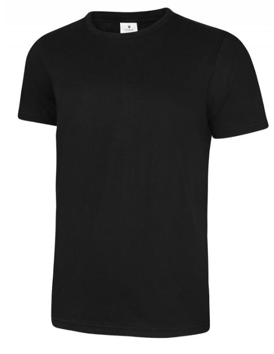 Uneek Black T Shirt Size Medium