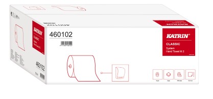 KATRIN SYSTEMS TOILET ROLL TOWEL WHITE PK 6 
