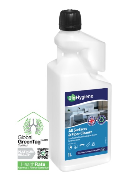 1L BH188 BIOHYGIENE All Surfaces Cleaner