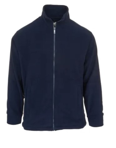 Classic Zip Fleece Black Size Small