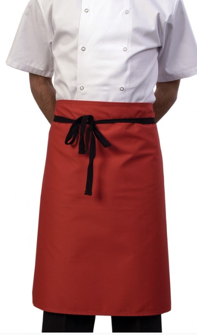 RED WAIST APRON