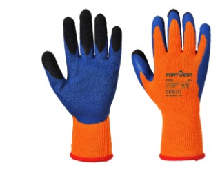 Duo Therm Glove Orange/Blue Size Large Per Pair