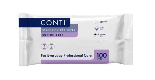 Cleansing Dry Wipes PK 100 x 20
