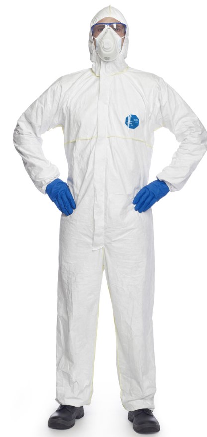 Tyvek 200 Easysafe Coverall White Size XL