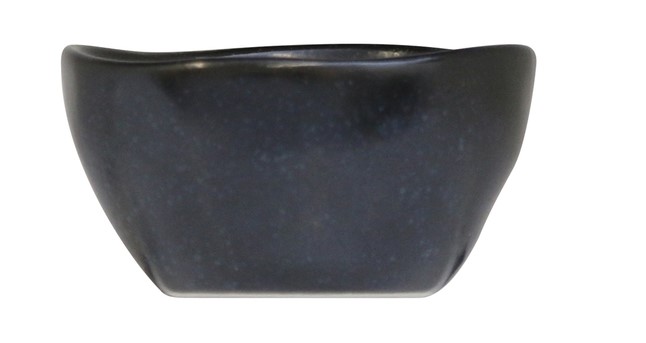 Artisan Andromeda Vitrified Stoneware Round Black Dip Pot 7cm PK 24