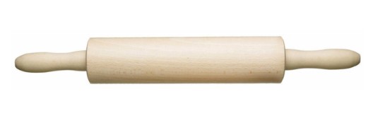 KitchenCraft Beech Wood Revolving 44cm Rolling Pin
