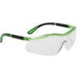 Neon Safety Glasses Clear