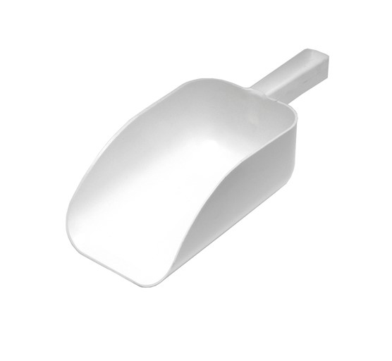 All Purpose White Scoop 9", 2 1/4L Cap