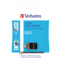 VERBATIM OTG MICRO 64GB USB DRIVE 49844