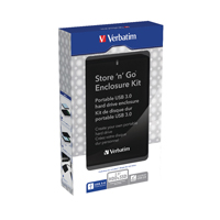 VERBATIM STORE N GO 2.5IN ENCLOSURE KIT