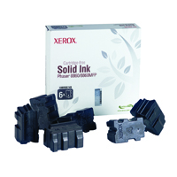 XEROX PHASER 8860 BLACK SOLID INK PK6