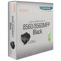 XEROX PHASER 8560 BLACK SOLID INK PK6