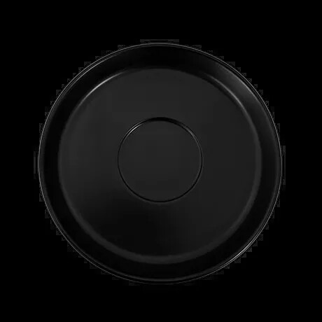 NORDIKA BLACK SAUCER 17CM PK 12
