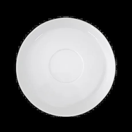 NORDIKA WHITE SAUCER 17CM PK 12