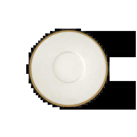 LINE GOLD BAND ESPRESSO SAUCER 12CM PK 6