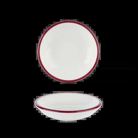 MODEST MAROON BUTTER DIP BOWL 10CM / 4"" PK 24