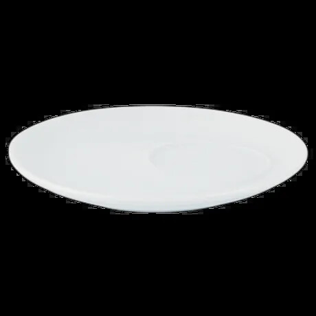 OFF CENTRED SAUCER 17CM/6.75"" PK 6