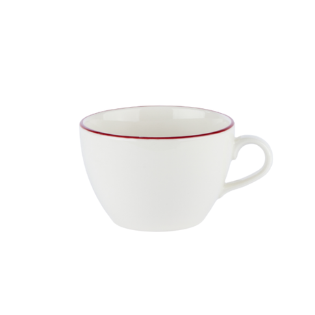 MODEST MAROON CAPPUCCINO CUP 340ML / 12OZ PK 6