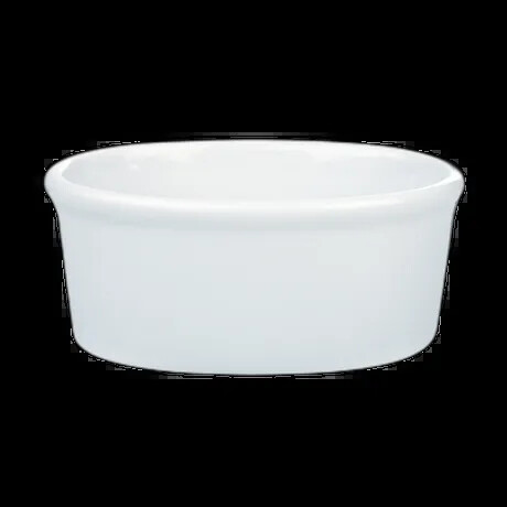 OVAL RAMEKIN 10.5X7.5X4.4CM/ 4""X3"" 14CL/5OZ PK 4