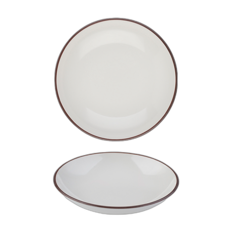 MODEST BROWN COUPE BOWL 25CM / 9.75"" 1140ML / 40OZ PK 12