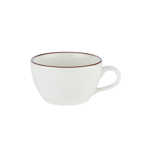 MODEST BROWN CAPPUCCINO CUP 270ML / 9.5OZ PK 12