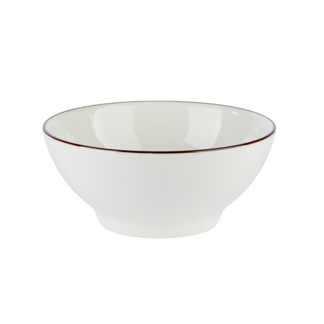 MODEST BROWN FOOTED BOWL 14CM / 5.5"" 450ML / 15.75OZ PK 12
