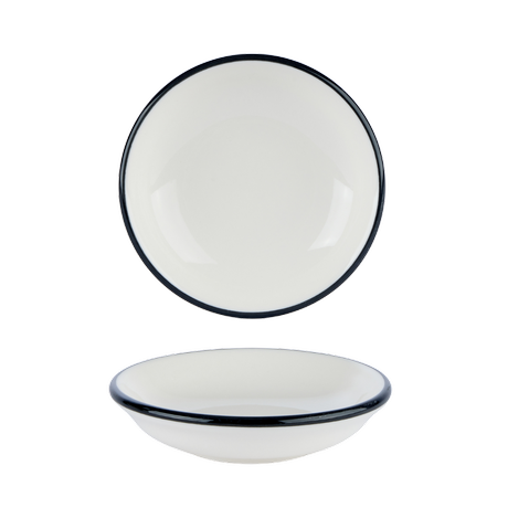 MODEST BLACK BUTTER DIP BOWL 10CM / 4"" PK 24