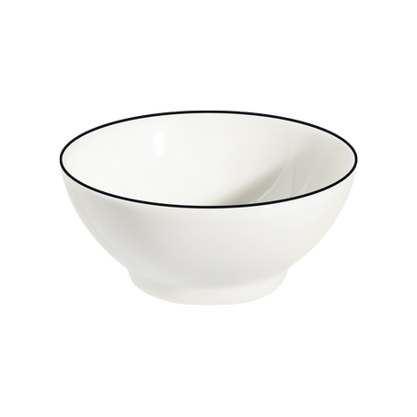 MODEST BLACK FOOTED BOWL 14CM / 5.5"" 450ML / 15.75OZ PK 12