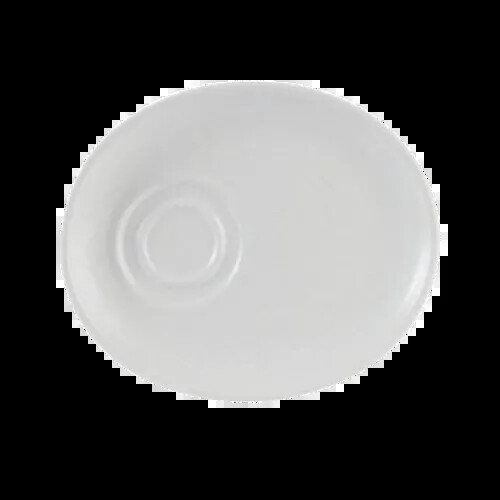 IVORY SAUCER/SIDE PLATE 20X17CM/8"" X 6.75"" PK 12