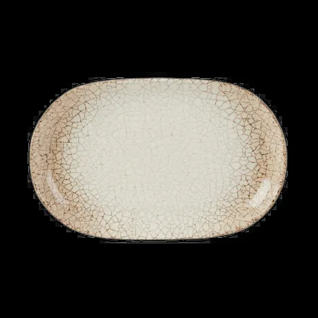 SCORCHED OVAL PLATTER 28 X 18CM PK 6