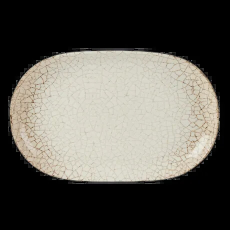 SCORCHED OVAL PLATTER 33 X 21CM PK 6