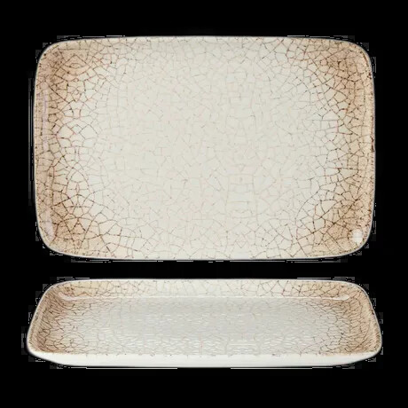 SCORCHED RECTANGULAR PLATTER 27 X 20CM 10 1/2"" X 7 3/4 PK 6
