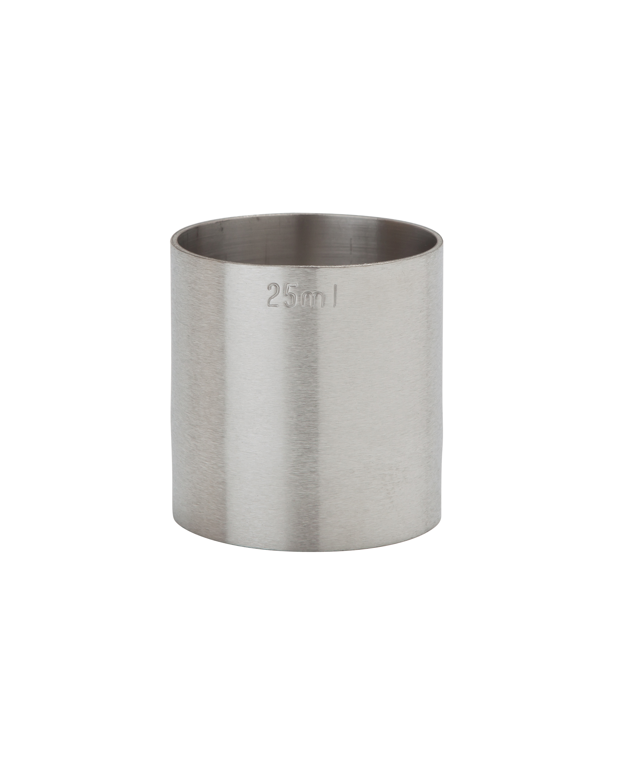 25ML STAINLESS STEEL THIMBLE MEASURE CE