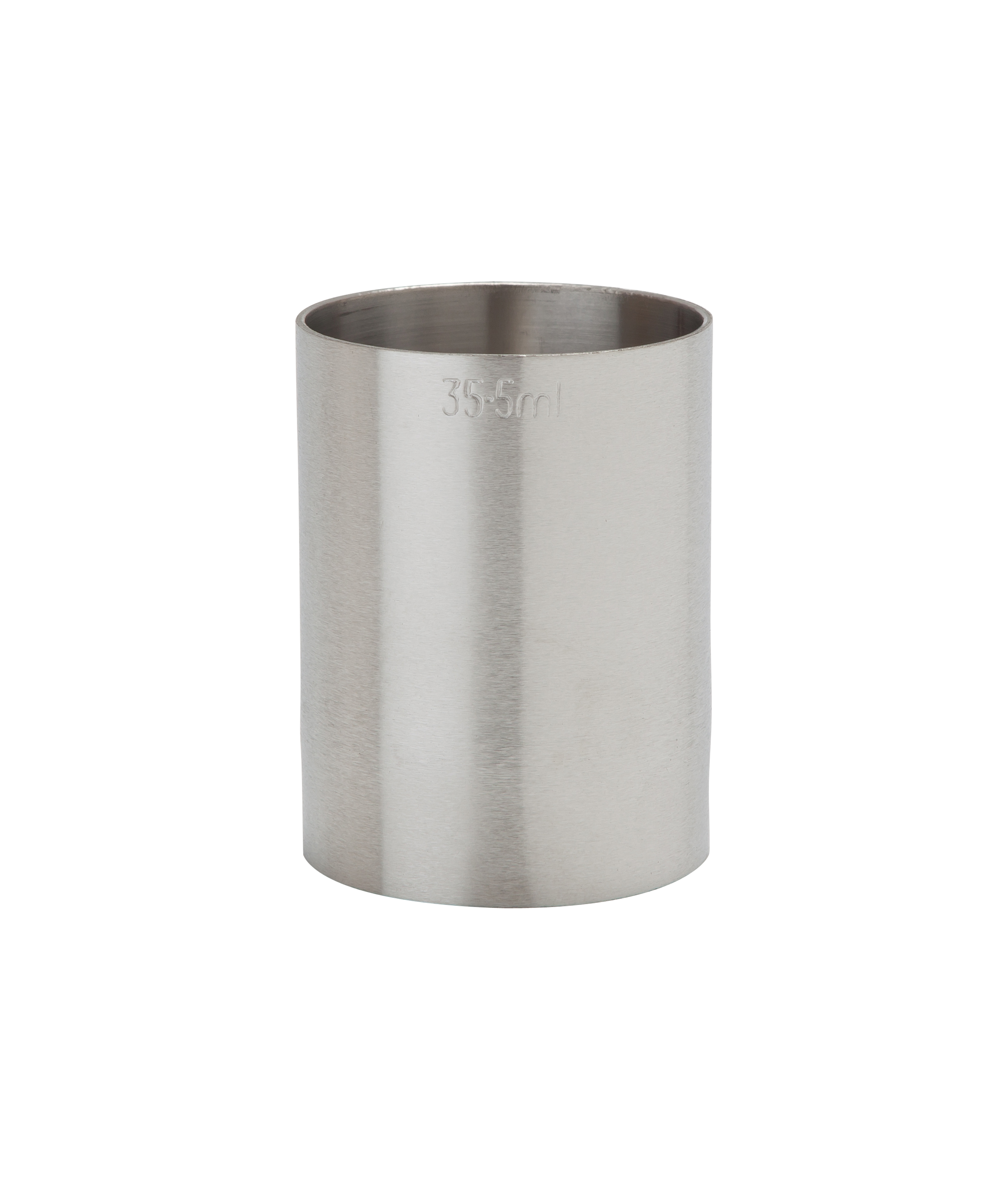35.5ML STAINLESS STEEL THIMBLE MEASURE CE MARKED