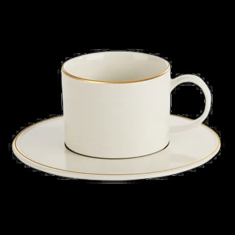 LINE GOLD BAND STACKING CUP 20CL PK 6