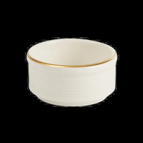 LINE GOLD BAND JAM POT 8CM PK 6