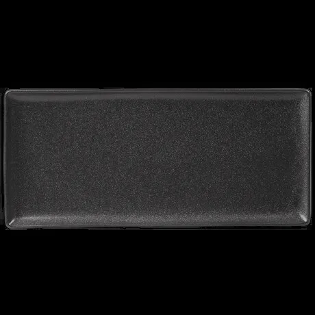 GRAPHITE RECTANGULAR PLATTER 35X15.5CM/13.75""X6"" PK 6