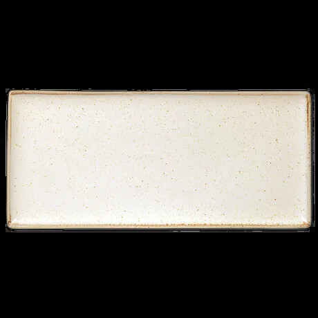 OATMEAL RECTANGULAR PLATTER 35X15.5CM/13.75""X6"" PK 6