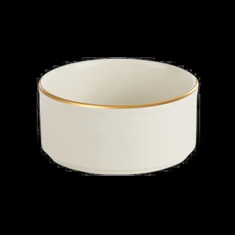 LINE GOLD BAND STACKING BOWL 10CM PK 6