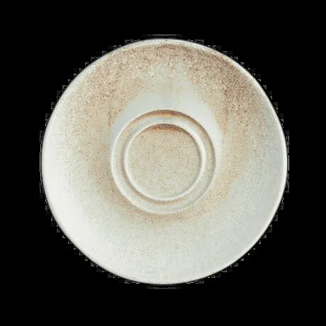 TUNDRA DOUBLE WELL SAUCER 16CM PK 12