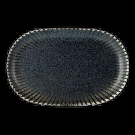 FLINT OVAL PLATTER 33 X 21CM PK 6