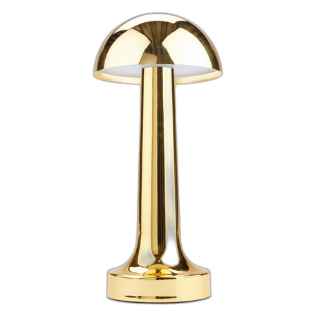 DOME' BRASSY TABLE LAMP 22CM/8.5"" PK 1