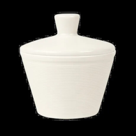 LINE SUGAR BOWL WITH LID 25CL PK 6