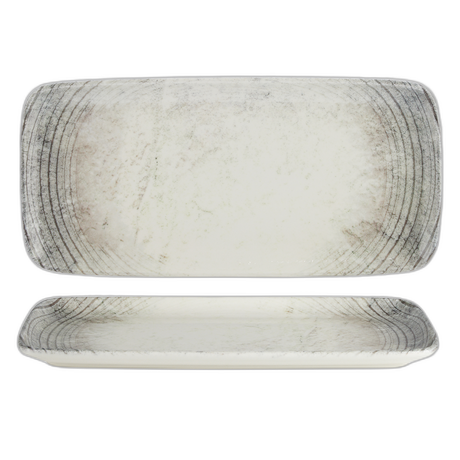 SERENITY RECTANGULAR PLATTER 34 X 16CM / 13 ½ ""X 6 ¼"" PK 6